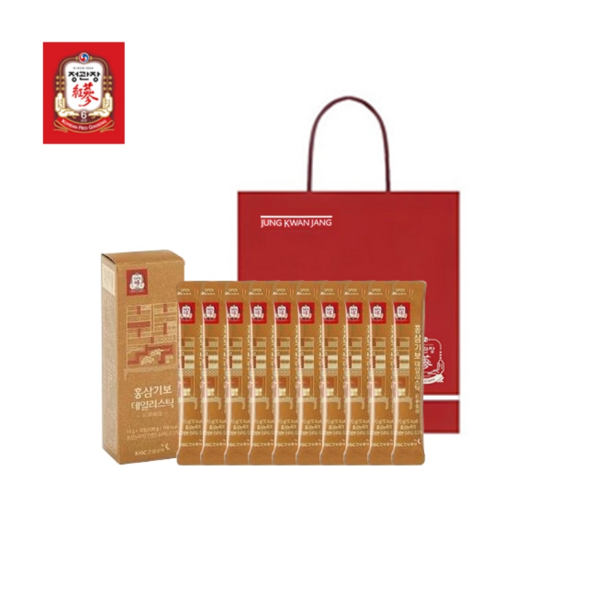 [정관장] 홍삼기보 데일리스틱 10ml x 10포(전용쇼핑백포함)