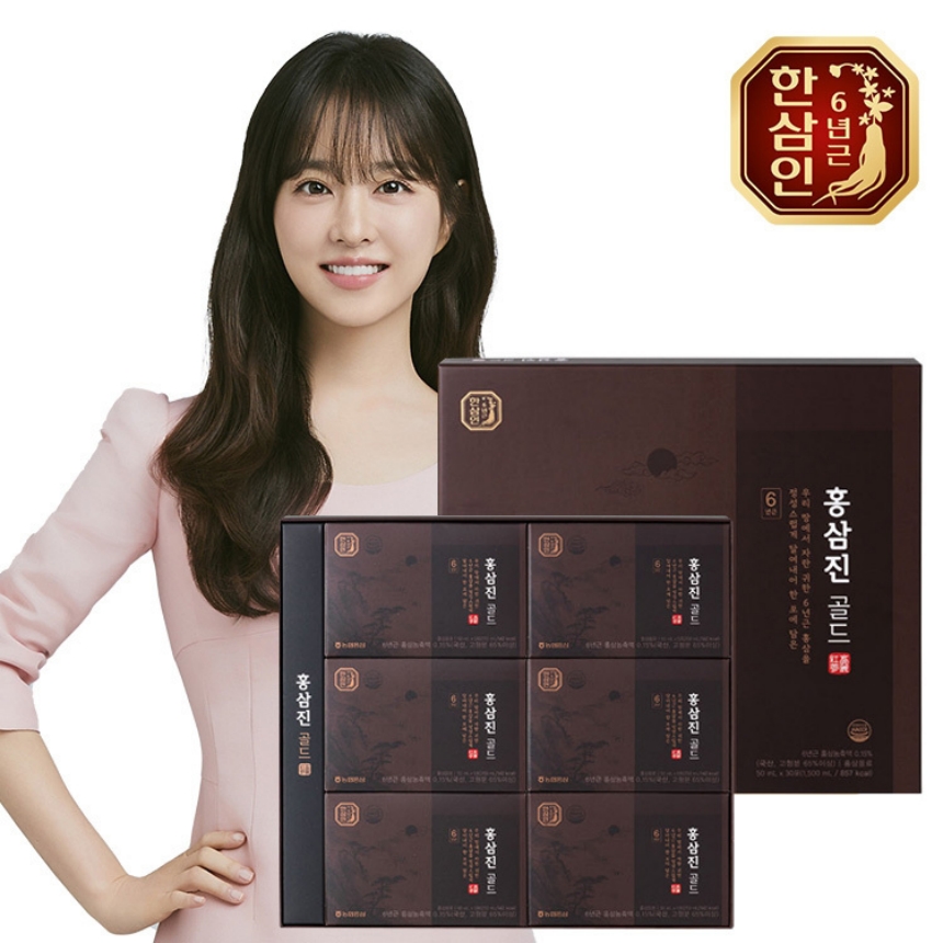 [한삼인] 홍삼진골드 50ml x 30포(전용쇼핑백포함)