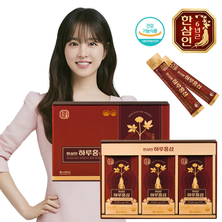 [한삼인] 하루홍삼 10ml x 30포(전용쇼핑백포함)