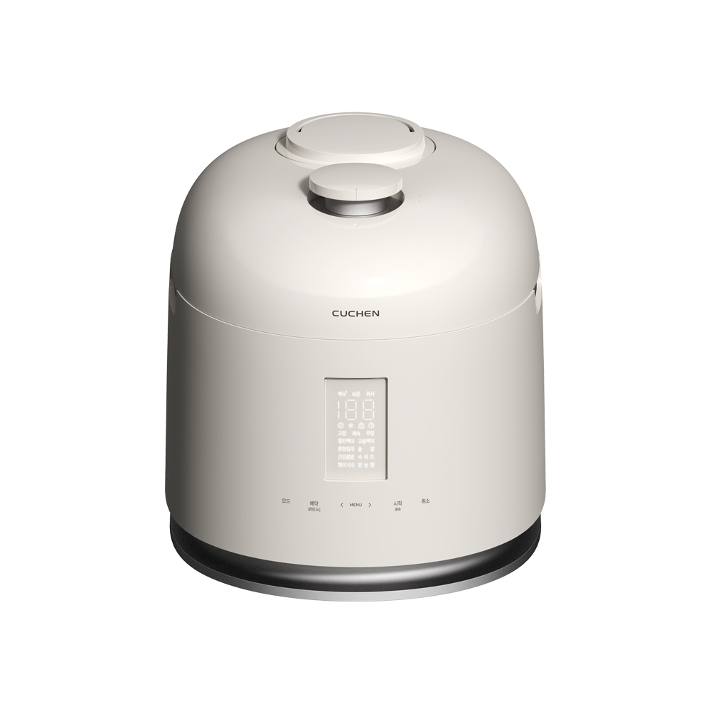 쿠첸 123 6인용 압력 밥솥 (316Ti 내솥, 찜판 포함)