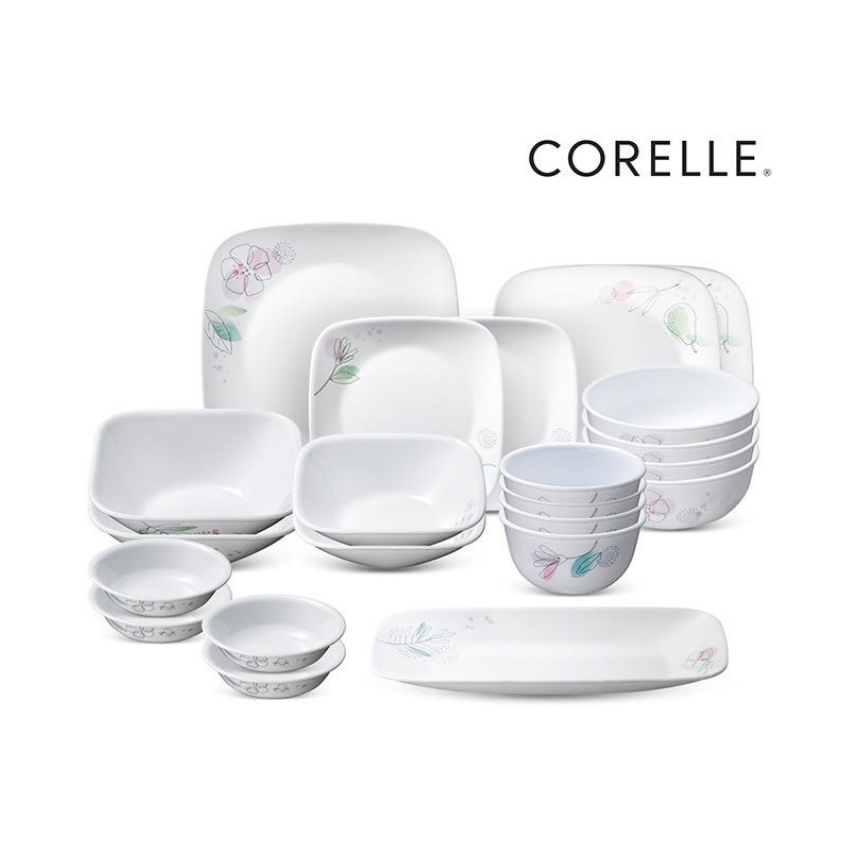 [코렐] 파스텔멜로디 4인 22P 홈세트 (백화점 판매상품)