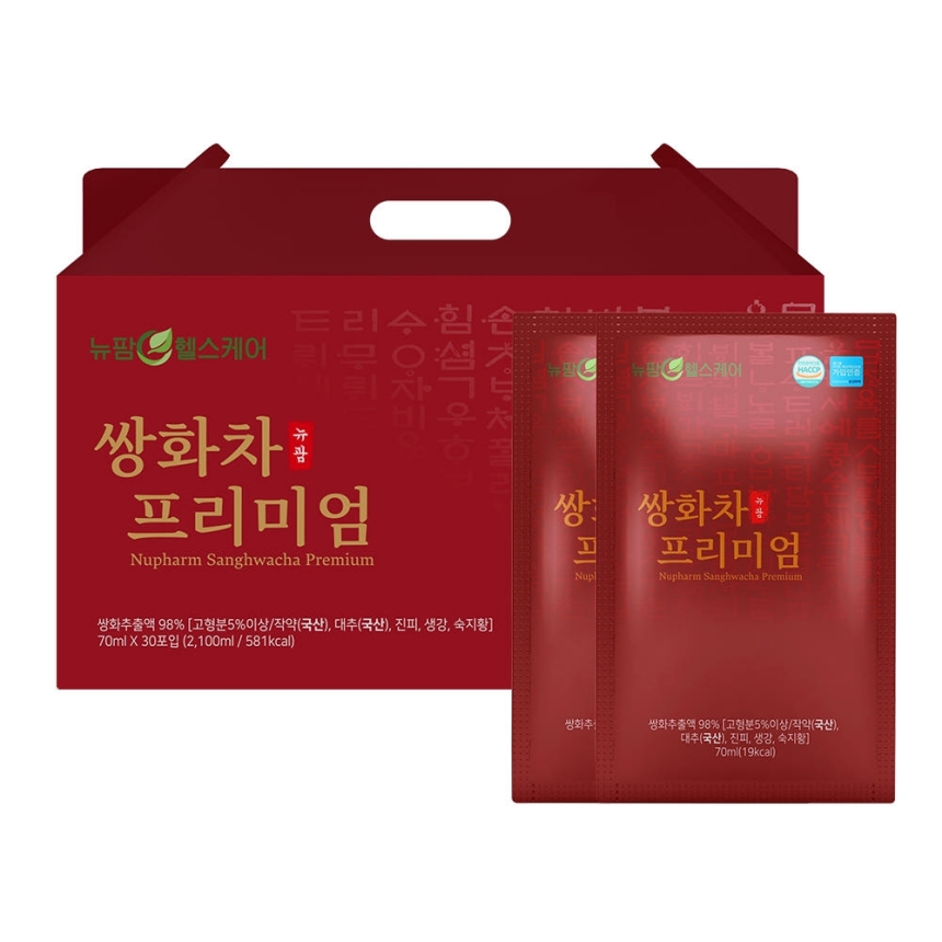 [뉴팜] 쌍화차 프리미엄 70ml x 30포