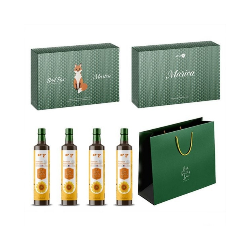 [아보아칸] 오일선물세트 레드폭스(해바라기오일250ML*4EA)