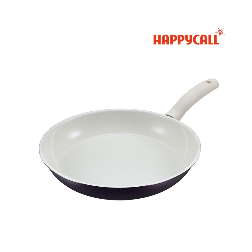 [해피콜] 사파이어 화이트 IH 프라이팬 28cm